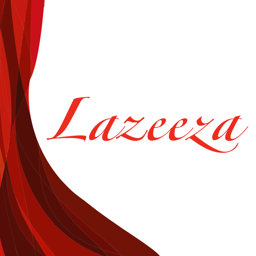 Lazeeza Takeaway logo.